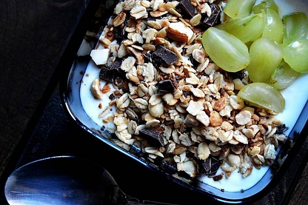 Smørristet glutenfri luksus müsli
